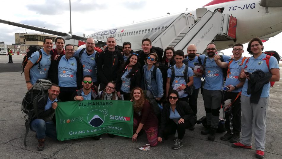 TelevisionMalta's tweet photo. Maltese team leaves Malta on Christmas Eve for Kilimanjaro Challenge - https://t.co/bZ9AQpm2wn https://t.co/GDXv1NyRJm