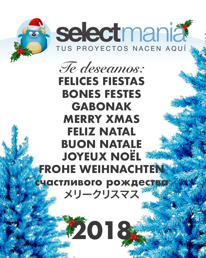 select_light's tweet image. El equipo de Selectmania te desea FELIZ NAVIDAD!🎅🏼🎁🎄🥂
Os esperamos este nuevo año con miles de productos para tu hogar. Seguidnos para estar al día de todas nuestras ofertas!
