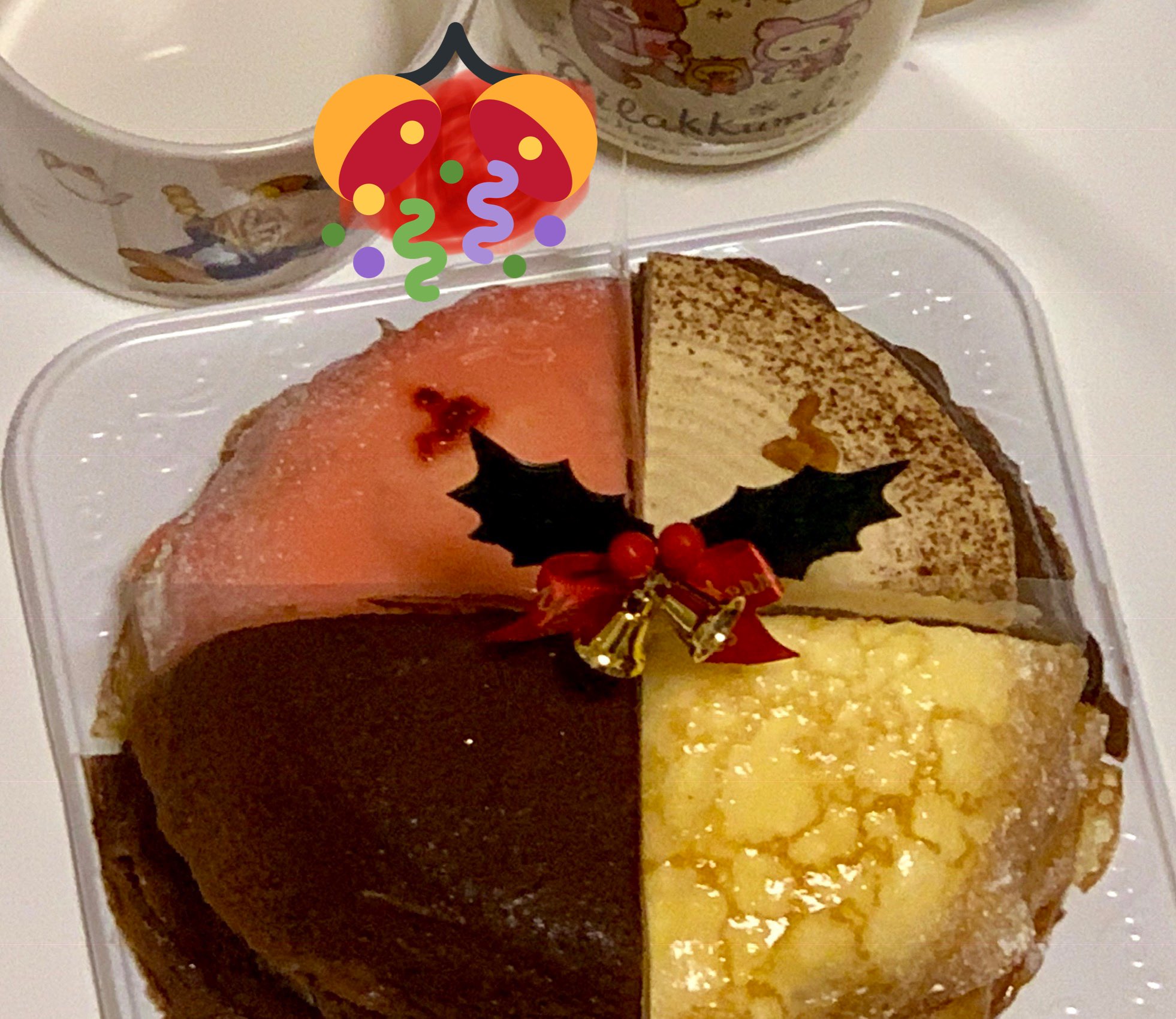 ヌケさく チンチラのしもべ 今年のドトールのクリスマスケーキ やっぱうまい T Co An5suljmkv Twitter