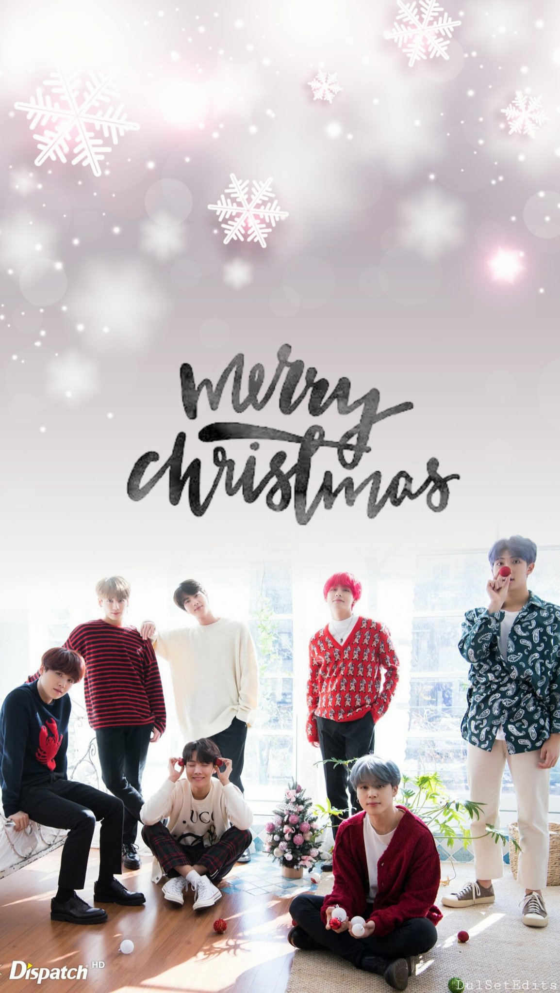 Bts christmas wallpaper deals
