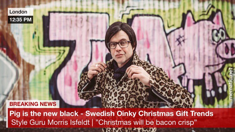 Merry X-mas, dear followers. #suckmyxmas #style #pig #jul #christmas #london #pinkisthenewblack #trend