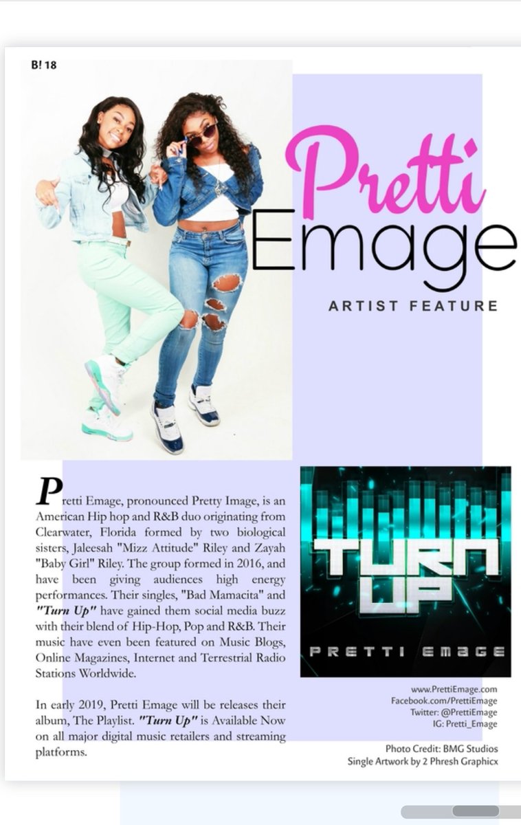PrettiEmage's tweet photo. Here's a peak at our featured artist article inside of @BRASH_Magazine Winter 18' Issue. OMG we are so loving it!!! π β€β€ #BRASHmagazine #prettiemage #pretti_mob #HipHop #Music #Magazine https://t.co/u0QeZYo4mo
