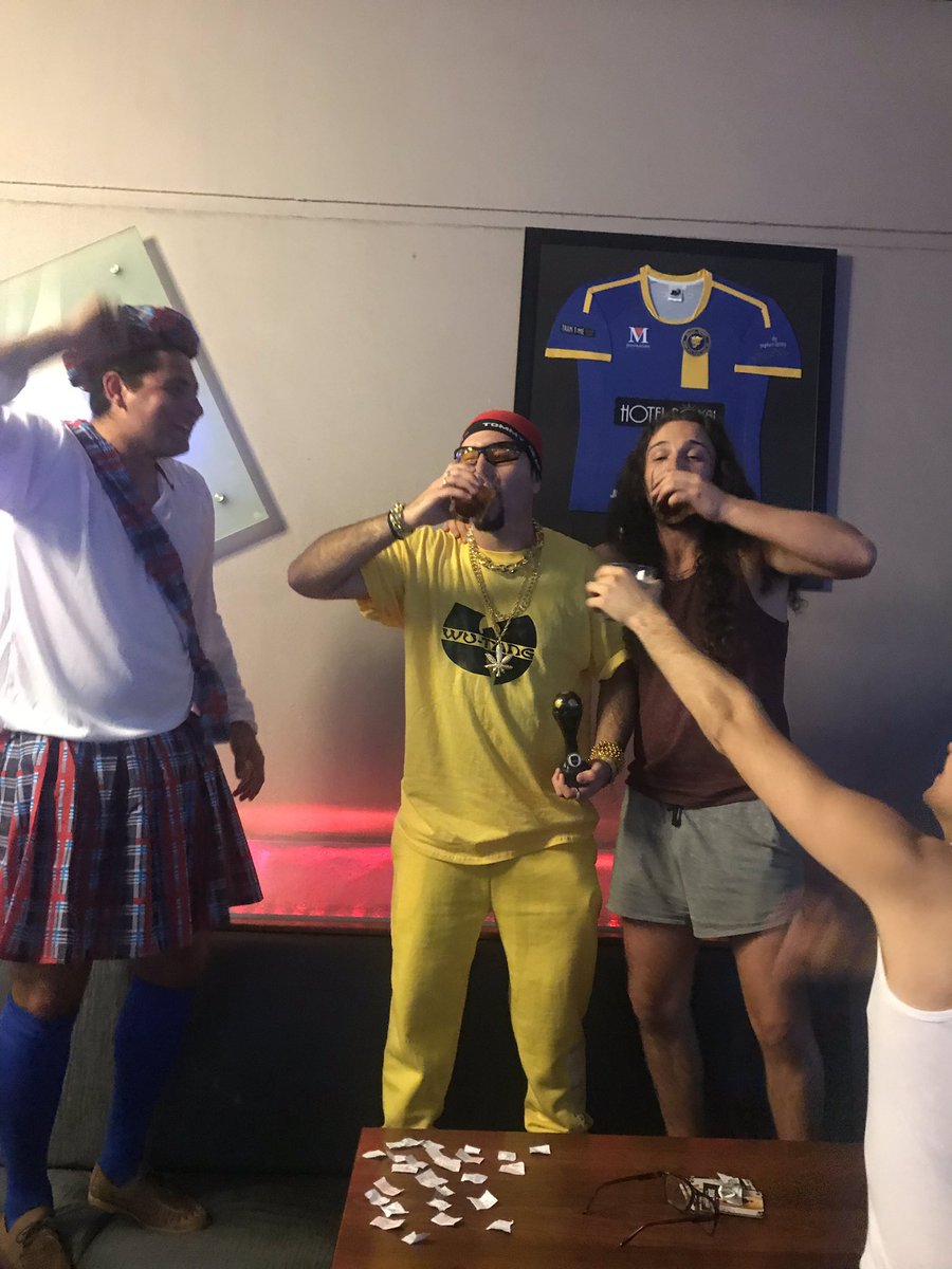 ThebartonSparta's tweet photo. Congratulations to our inaugural winner of the TSFC Christmas Eve dress up, Ali G (Anthony Karastamatis)! It was a very tight contest with 
D. Trump coming in at second spot only by a 1 vote. 
καλά χριστούγεννα σε ολους.

@HotelRoyal180 

*Official voting card displayed below* https://t.co/LQeHB8yAYL