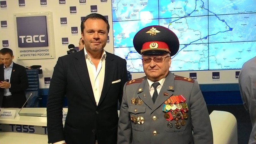 SporiSport's tweet photo. Remembering my meeting with Russian #Interpol Head at
@tassagency_en in Moscow
#WeRefuseToBeEnemies 
#Drushba https://t.co/C9pNzgmAji