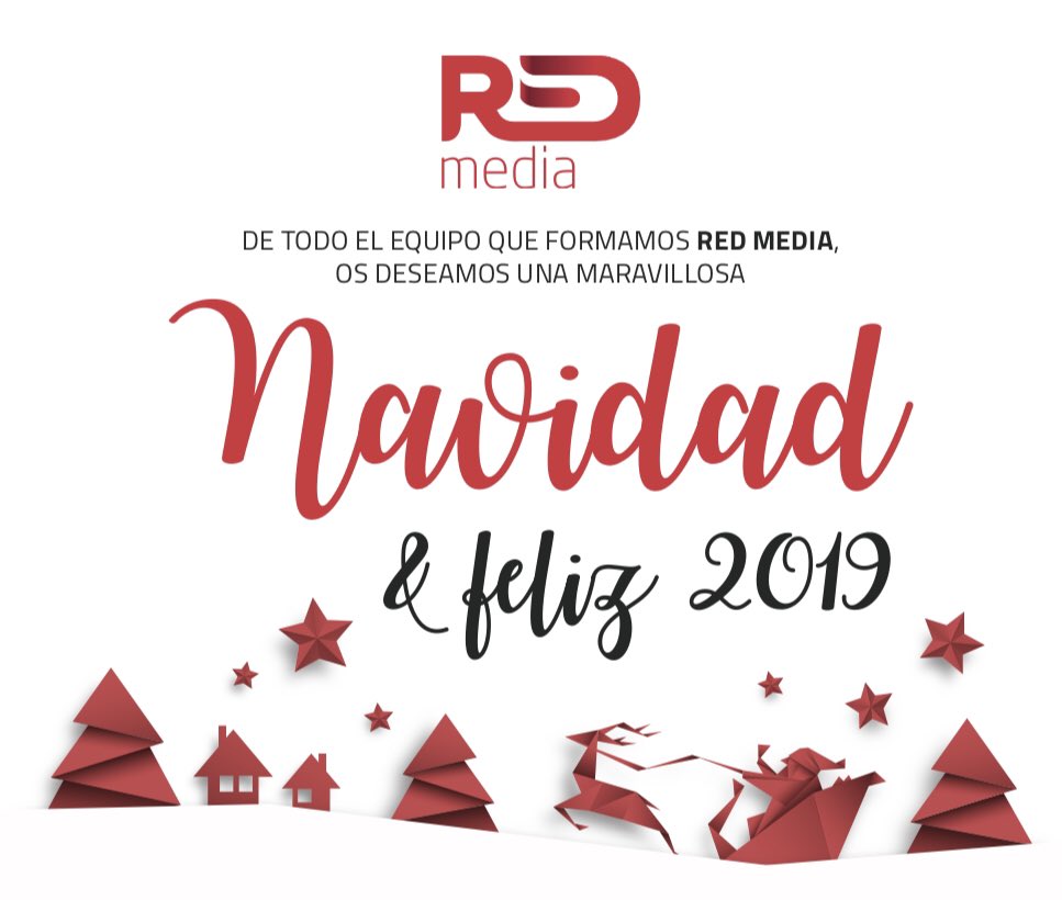 RedMediasocial's tweet photo. #feliznavidad #happy2019 🎁 https://t.co/0oZvHQV4sa