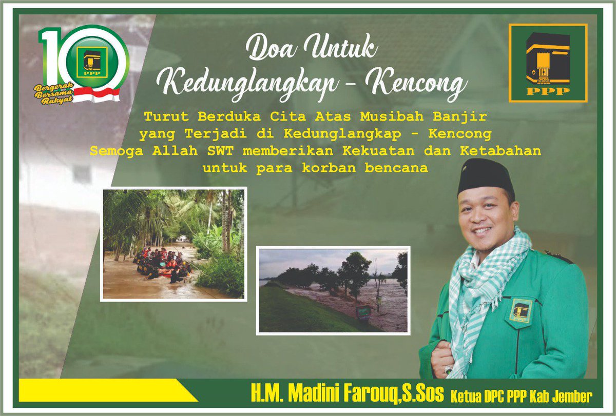 hadyjaiza's tweet photo. Menyalurkan Bantunan sosial kepada Korban Banjir kedunglangkap kencong jember
#BERGERAKBERSAMARAKYAT
#PPPJEMBER
#PPPJATIM https://t.co/K66OIUM3kl