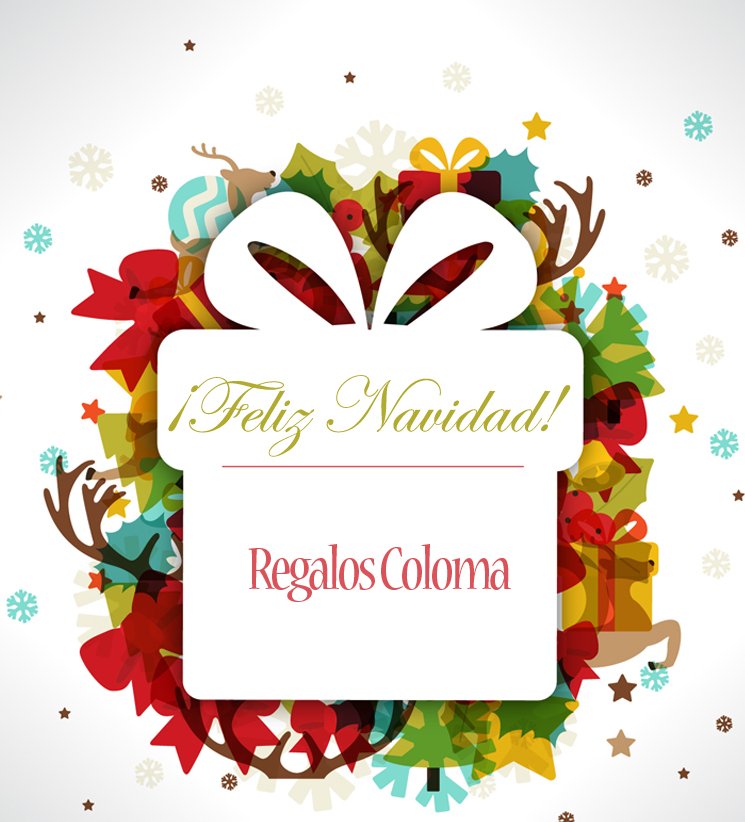 ColomaRegalos's tweet photo. 🎄🎁 Feliz Navidad 🎁🎄 https://t.co/1a4BcA0i4T