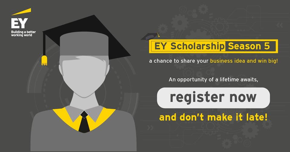 EY_India's tweet image. You don’t want to miss this opportunity. Register for the #EYScholarship program and submit your business case for a chance to win big! Like our EY Careers India Facebook page and learn more about the program spr.ly/6017EKyNB #Takethechallenge #IntellectuallyStimulating