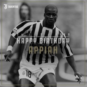 Juventus wishes Stephen Appiah happy 38th birthday  