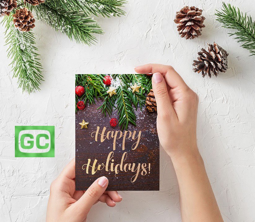 GreenCaption's tweet image. Happy Holidays!