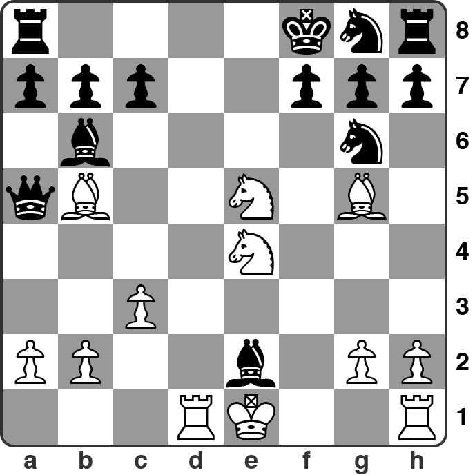 FICSChess's tweet photo. White to move. Checkmate in 4. #Chess #ChristmasEve #ChessPuzzle https://t.co/bGM0yoAuqd