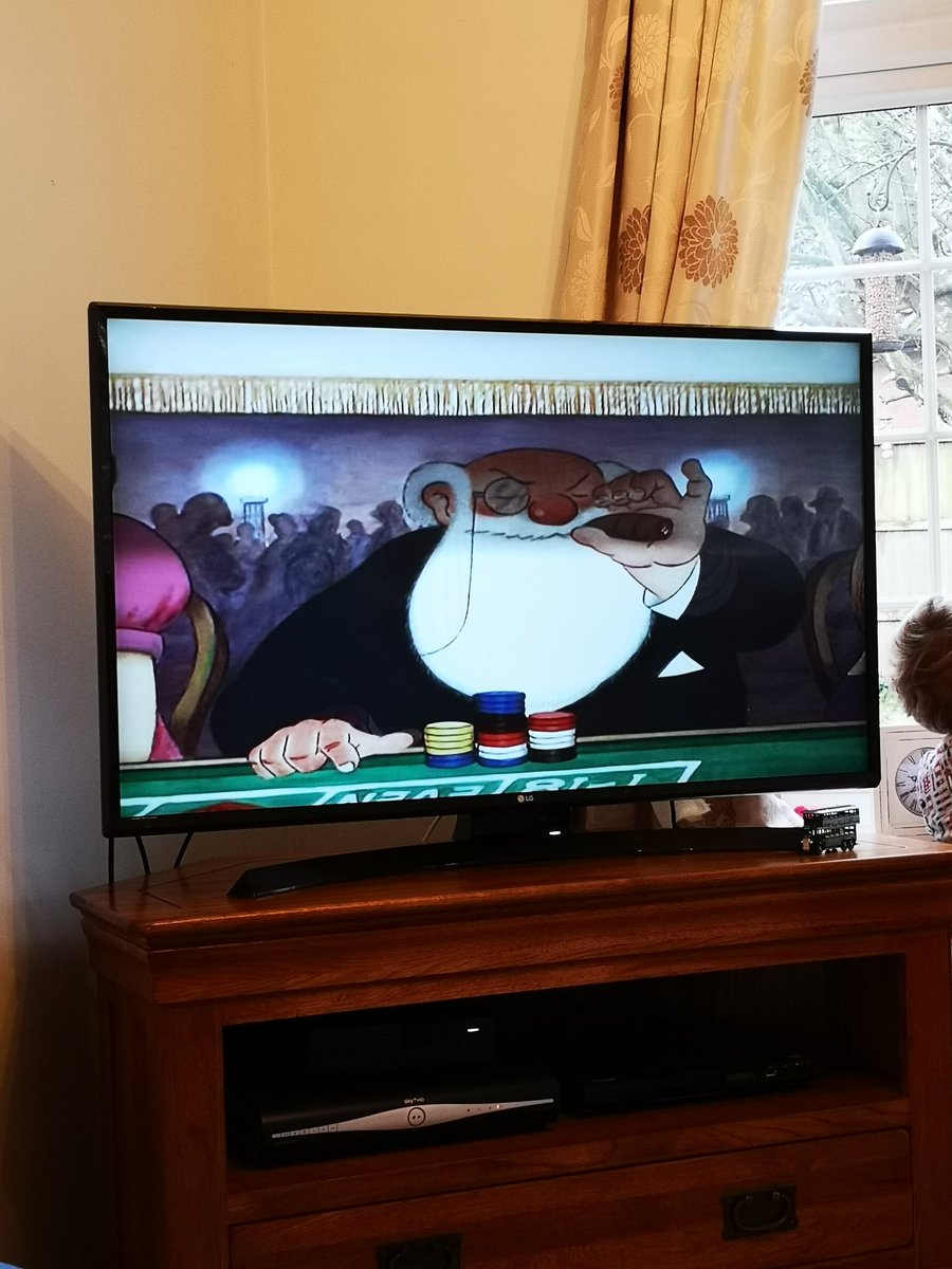 We HAVE to talk about Father Christmas' 6 week holiday to Las Vegas in the spin-off to The Snowman. This part flew over me as a child like the proverbial sled. He has a WILD time!