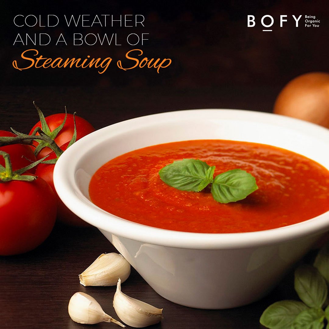 BOFYindia's tweet photo. Isn't that's the best feeling?
Keep yourself warm and healthy with our range of delicious soup's.

Shop now from https://t.co/dCth3r73E3

#Bofy #GoOrganic #Soups https://t.co/bZ3wu842Ri