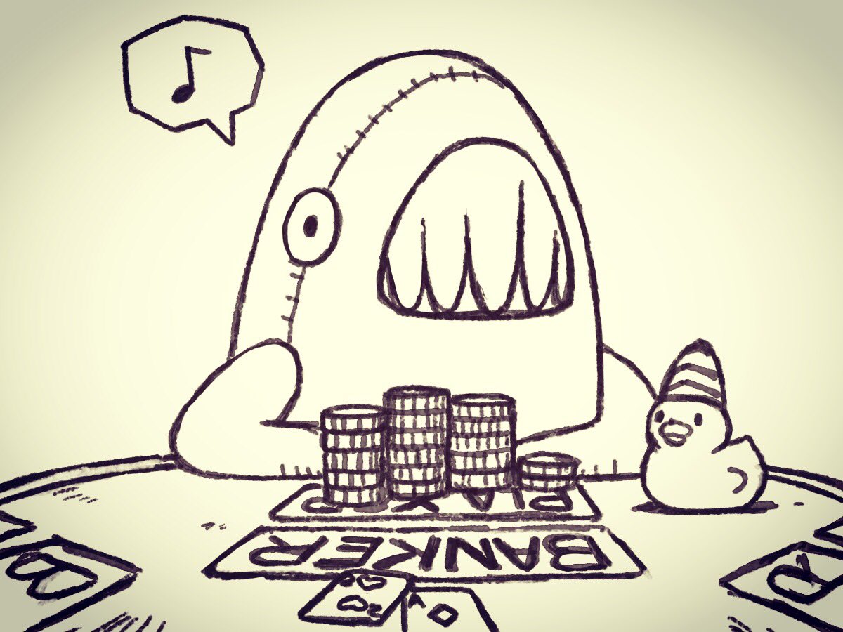 丸いお金とやらを置いて食べ物を待つ♩ 
