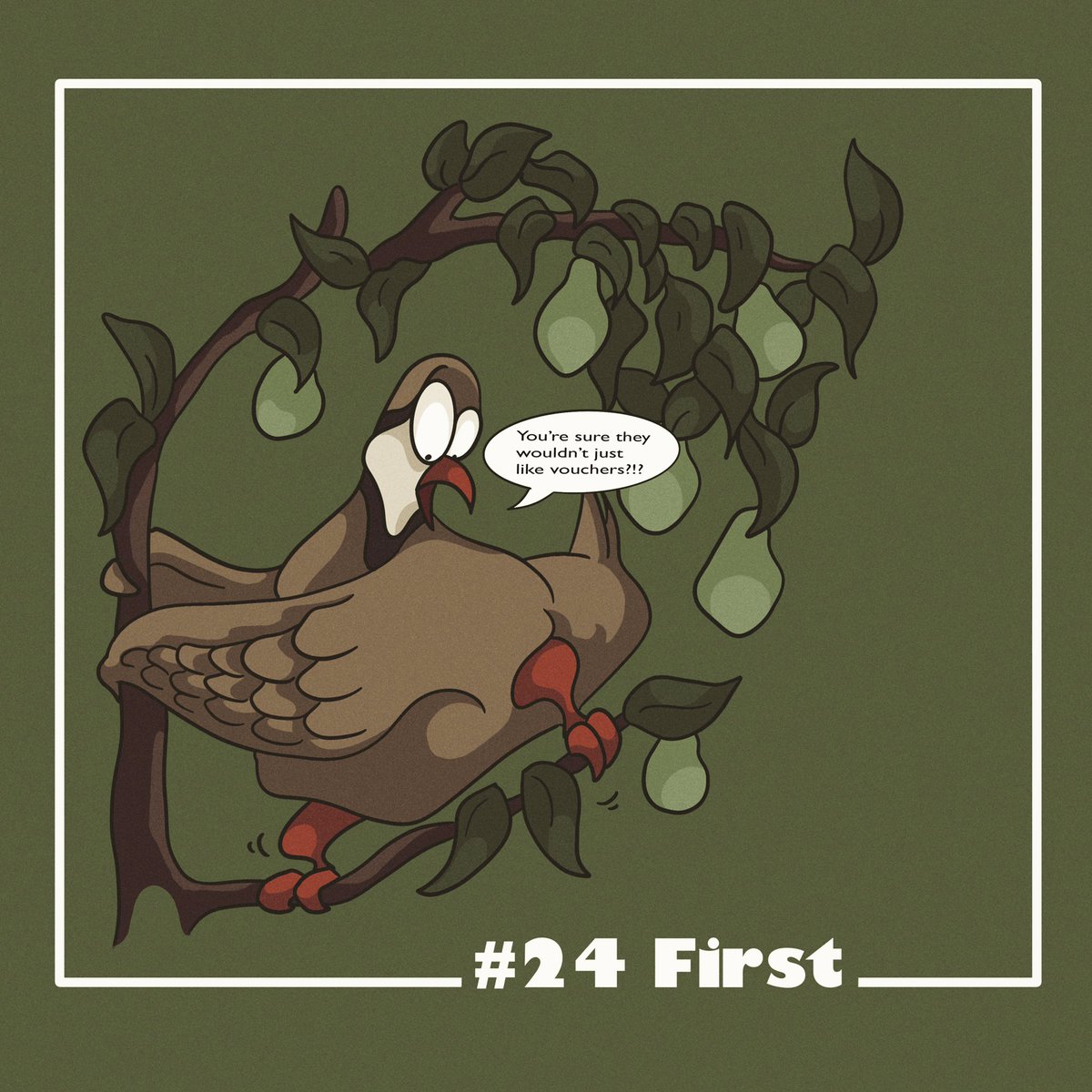 MatchewieH's tweet photo. #adventdraw day 24: #first
#firstdayofchristmas #partridgeinapeartree
Now I love a random gift as much as the next person but sometimes it’s better to stick to someone’s wish list
And that’s the last of this year’s #adventdrawing -must admit I’ve really enjoyed it 😃😃 https://t.co/J3oa5WwTqS