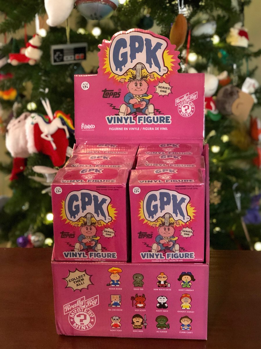 gpkgame's tweet photo. To the #garbagepailkids fans celebrating Christmas, we hope everything you want is under the tree this year! #Topps #gpk #collectibles https://t.co/7oTCtAUCAE