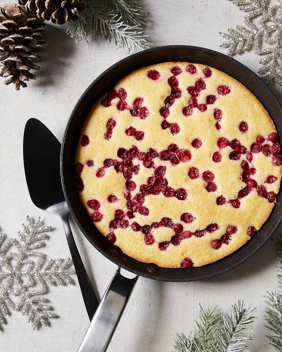 Give Santa something better than cookies this year! Leave out this delicious cranberry cobbler, made easy in our oven to table HeatMaster fry pan! 🎅

#ChristmasEve #Baking