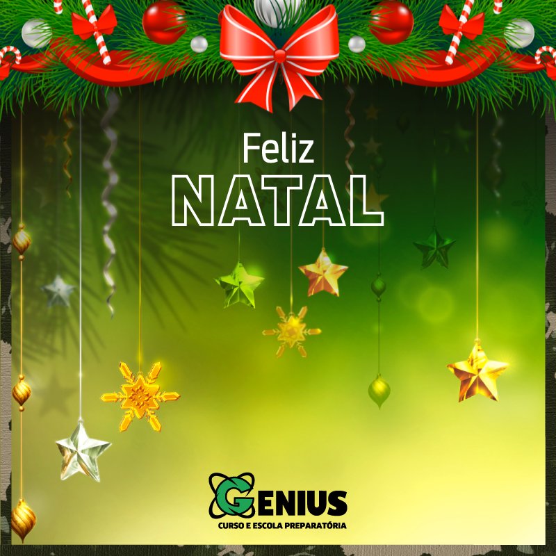 cursogeniusctba's tweet photo. Desejamos a todos alunos, colaboradores, amigos e familiares um excelente Natal, com muita paz e amor! #CursoGenius #FelizNatal #natal https://t.co/RB63QMfwHi