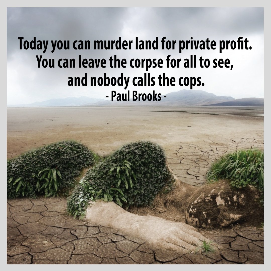 The Tar Sands in Alberta, Canada or the mountain tops of Appalachia are great examples of this.