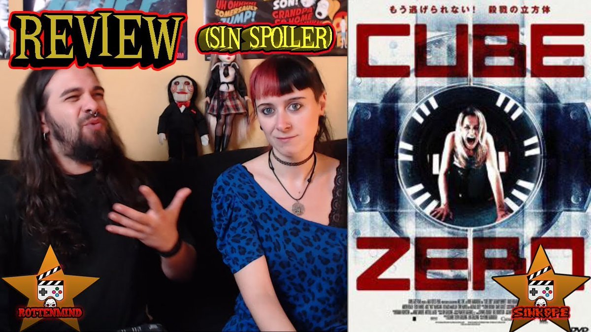 RottenEdgar's tweet image. Dicen que segundas partes nunca fueron buenas... Y terceras? Como amantes de las trilogías #HoyRecomendamos el origen y tercera parte de una saga de culto #CubeZero o #Cube3 es la culminación del terror claustrofobico y repleto de trampas youtu.be/Xj1tQ03489g  🎬🤘