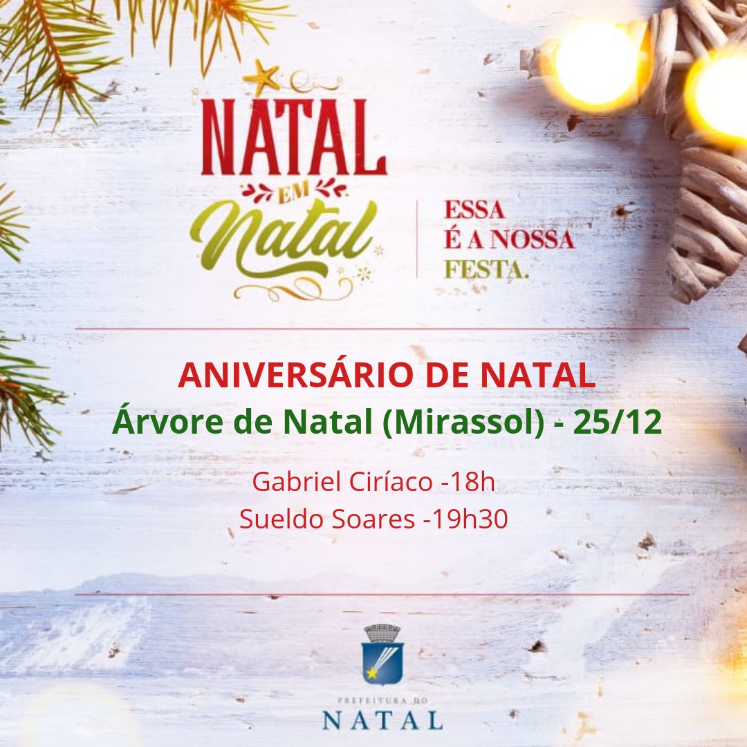 Resultado de imagem para NATAL COMPLETA 419 ANOS