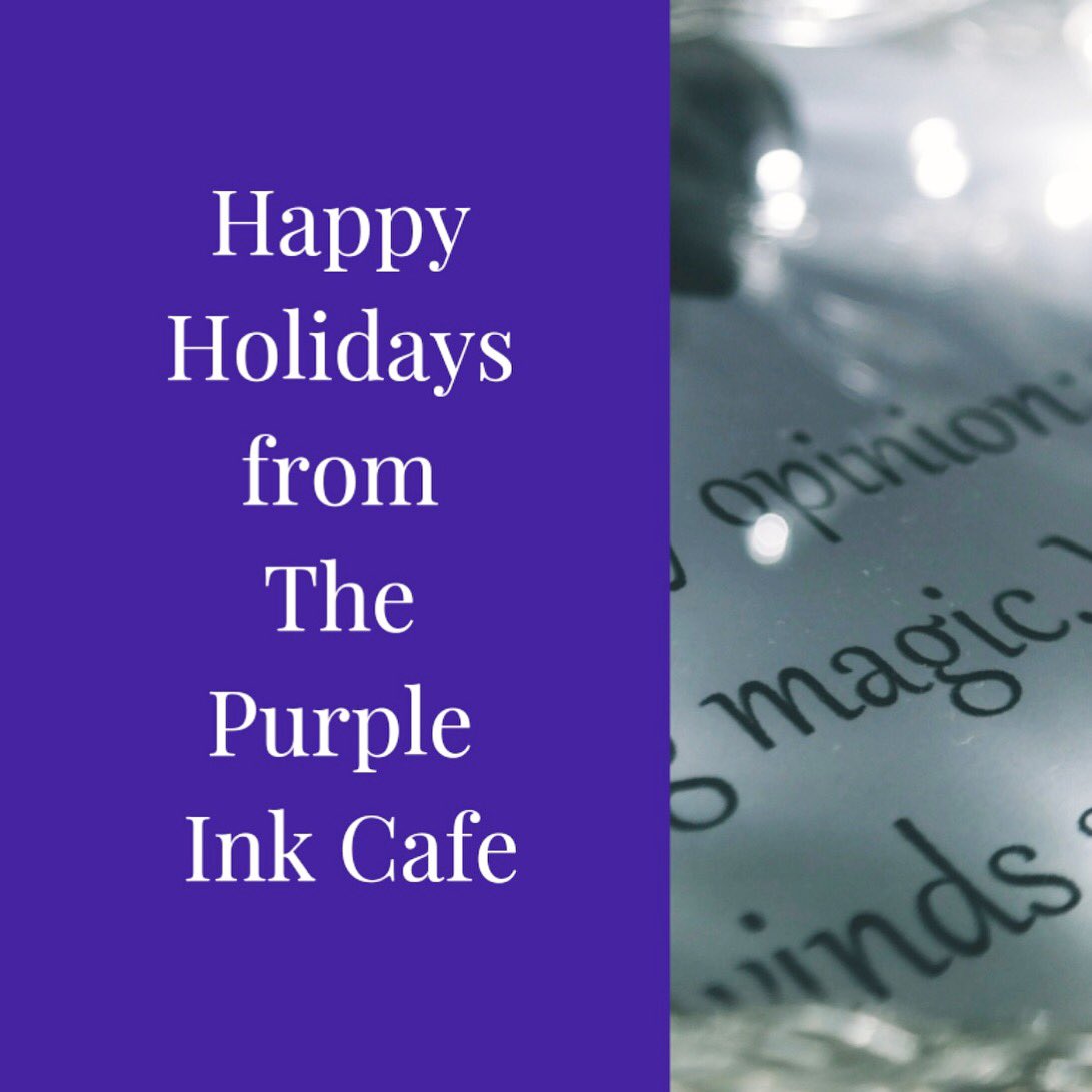 purpleinkcafe's tweet photo. May you find magic in this holiday season, including going into your imagination! 💜 https://t.co/tp6Vo0ZqrE