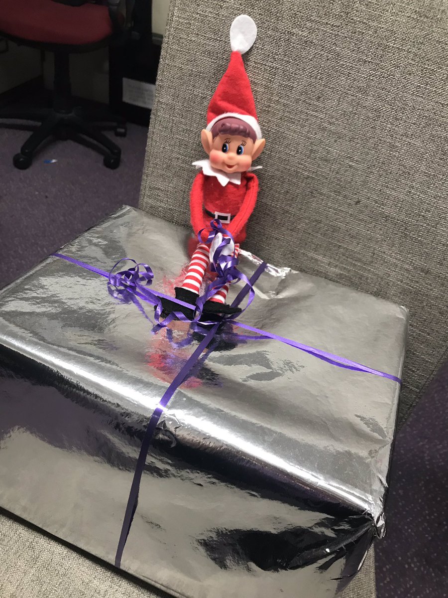 Naughty little elf trying to open his presents a day early 🙈🎄🎄🎄 

<a href="/hinsonyates47/">Tony Hinson Yates</a> <a href="/nic_leiccentral/">Nic@AHMleicnorthwest_pi</a> <a href="/wanny_8/">Mark Wanless</a>