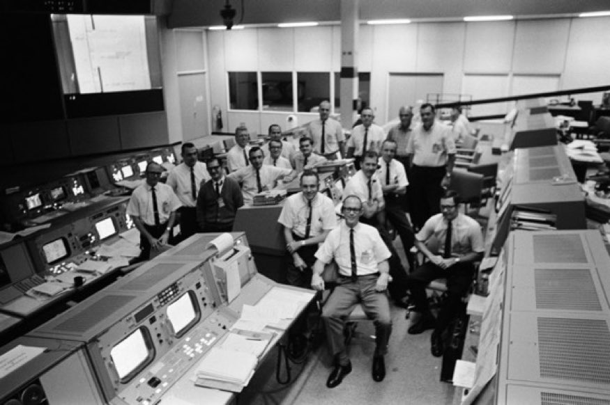 KinetXSNAFD's tweet photo. 50 years ago, 3 members of our species became the first ever to orbit the moon. Our @OSIRISREx mission controllers payed homage to the dedicated engineers who came before us, as we set our sights on new milestones in the exploration of our solar system. #spiritofapollo #apollo8 https://t.co/9pAxxa6Ivn