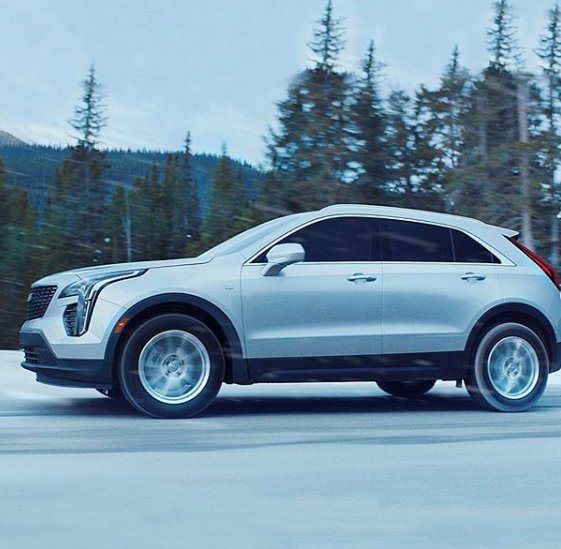 DougsCadillac's tweet photo. The XT4 gives us chills and not because it's winter https://t.co/PV6vQQx7wc