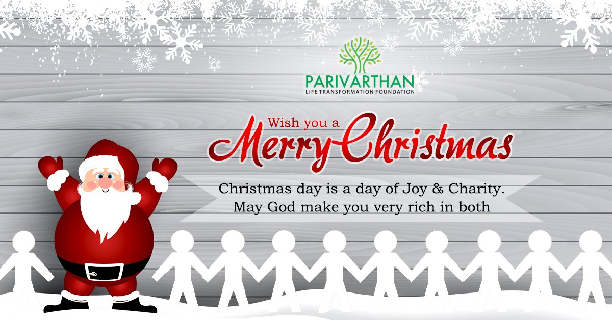 Parivarthanltf's tweet photo. Christmas day is a day of Joy &amp; Charity. May God make you very rich in both.
Wish you a Merry Christmas

#merryChristmas #xmas #newyear #christmas #parivarthanfoundation #parivarthanXmas  #BestMotivationalSpeakers #riseup #newYear #BestQuotes #sajeevNair https://t.co/Pb536UPG7I