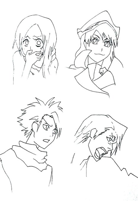 今日のBLEACH模写その1 