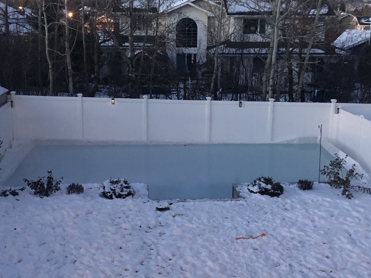 Justin Fesyk On Twitter Darrendreger Backyard Rink In Sylvan