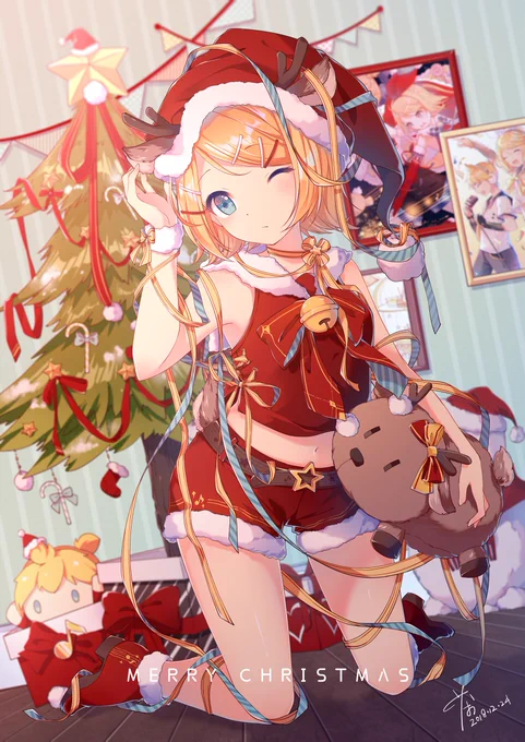 ?Merry Christmas?

#VOCALOID 
#鏡音リン 