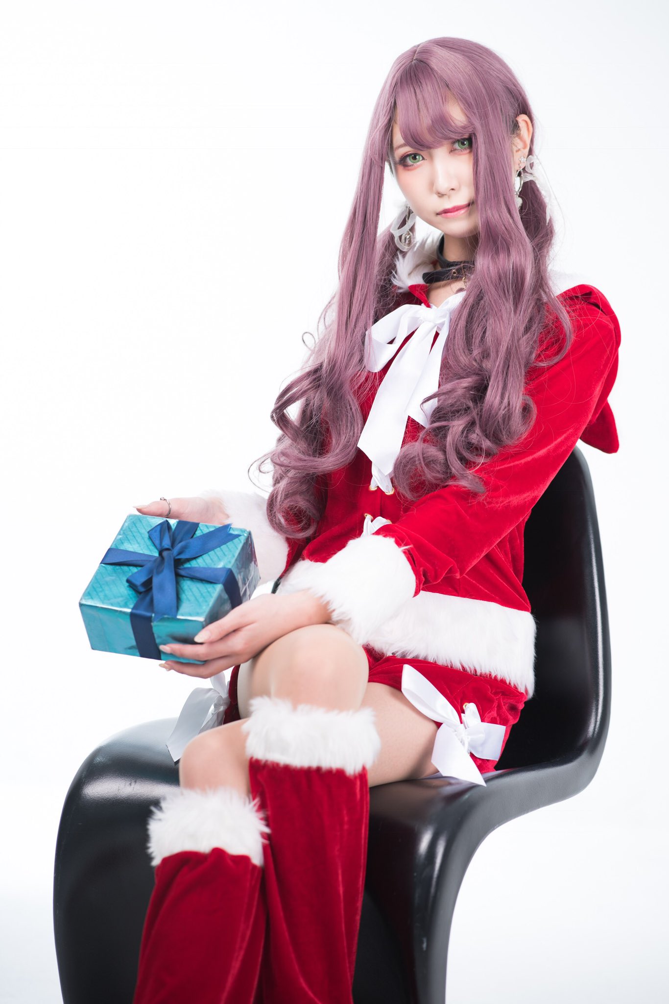 画像,【Cosplay】*創作サンタ*『クリスマスをいかがお過ごしですか？プレゼントがほしい？ いい子にしてましたか？』 https://t.co/niRZkoJxq…