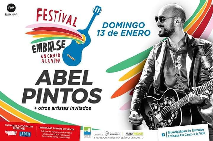 Embalse_Invita's tweet photo. @AbelPintos
#ABELPINTOS en el festival de #Embalse2019 #Calamuchita #Córdoba; 11 al 13 de enero predio parroquial de la ciudad, entradas a la venta en 🏠#turismoembalse y puntos adheridos info: 📞 03571485952
#Abelpintos #festivalesdecordoba #folklore #música #Argentina https://t.co/Kub83BeZGq