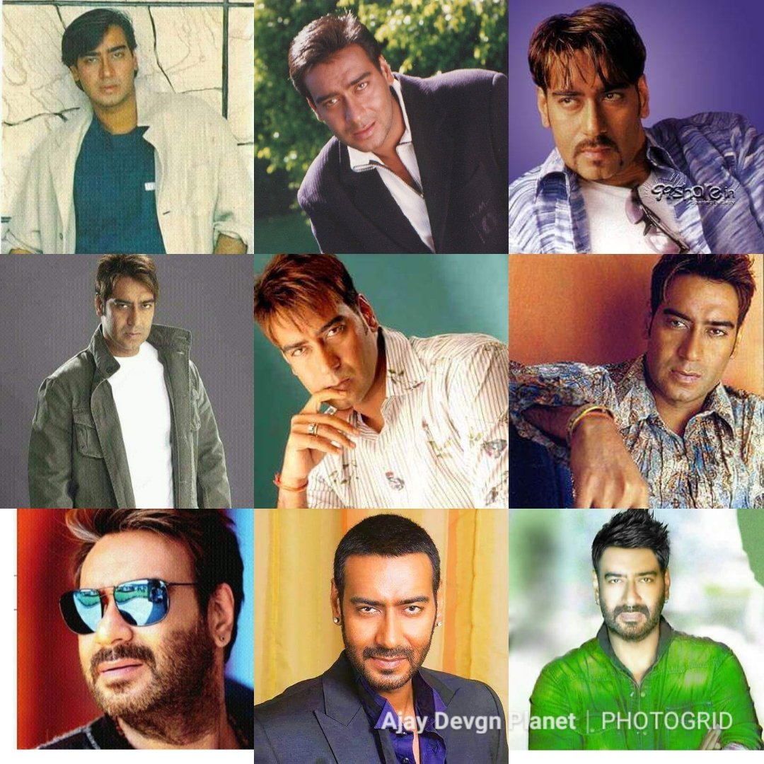 Ajay Devgns hairstyle evolution