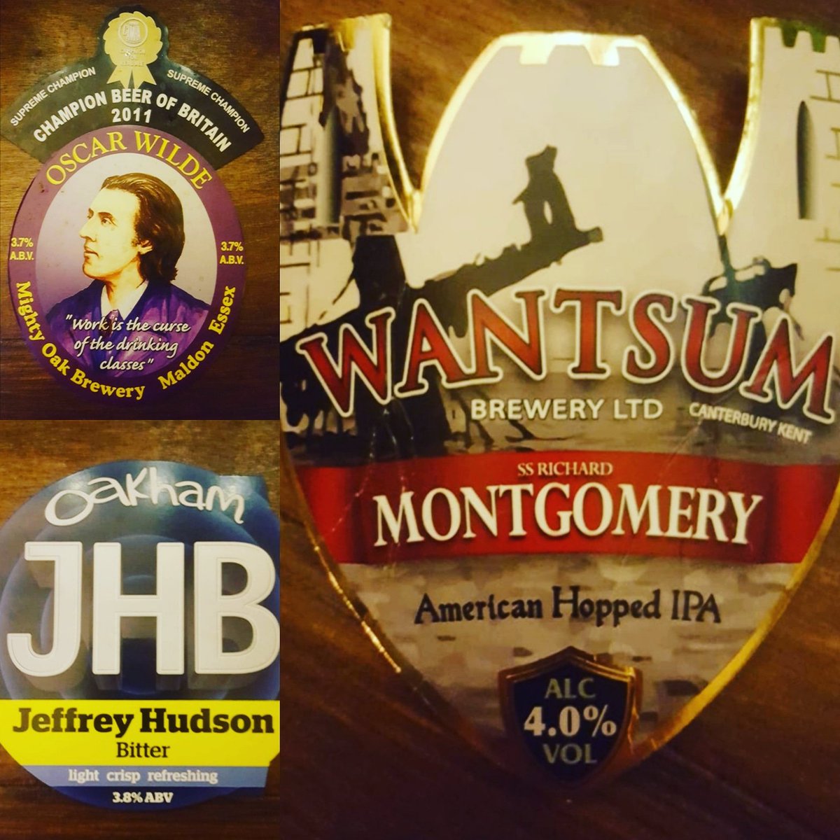 'Happy Christmas Eve' everyone, looking forward to seeing you this evening to enjoy a few of these lovely beers

#wantsumbrewery #mightyoak #ejlouch #Margate #Broadstairs #Ramsgate #Whitstable #hernebay #Thanet #micropub