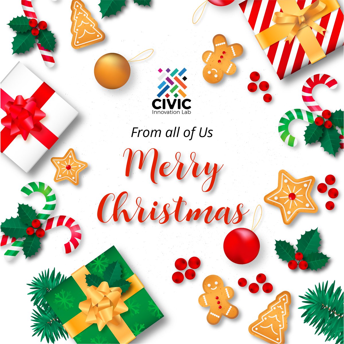 sopeolaosebikan's tweet photo. Merry Christmas to you and yours!
From all of us at Civic Innovation Lab.
#Christmas #CivicILab #MerryChristmas https://t.co/nTlgSp1oLH
