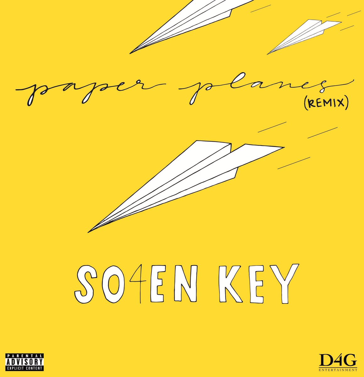 D4GEnt's tweet photo. “Paper Planes” (Remix) by @So4enKey  is now available on YouTube &amp; Spinrilla 

https://t.co/Y88a9mWRGs

https://t.co/WO2zEavJkW

#D4GEntertainment #D4GENT https://t.co/3K8r2WPQmy