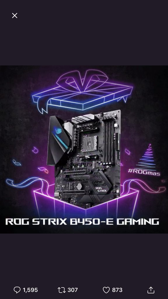 AFelbs's tweet photo. @ASUS_ROG @CoolerMaster @gskillgaming #ROGmas https://t.co/Fs6i8N434P