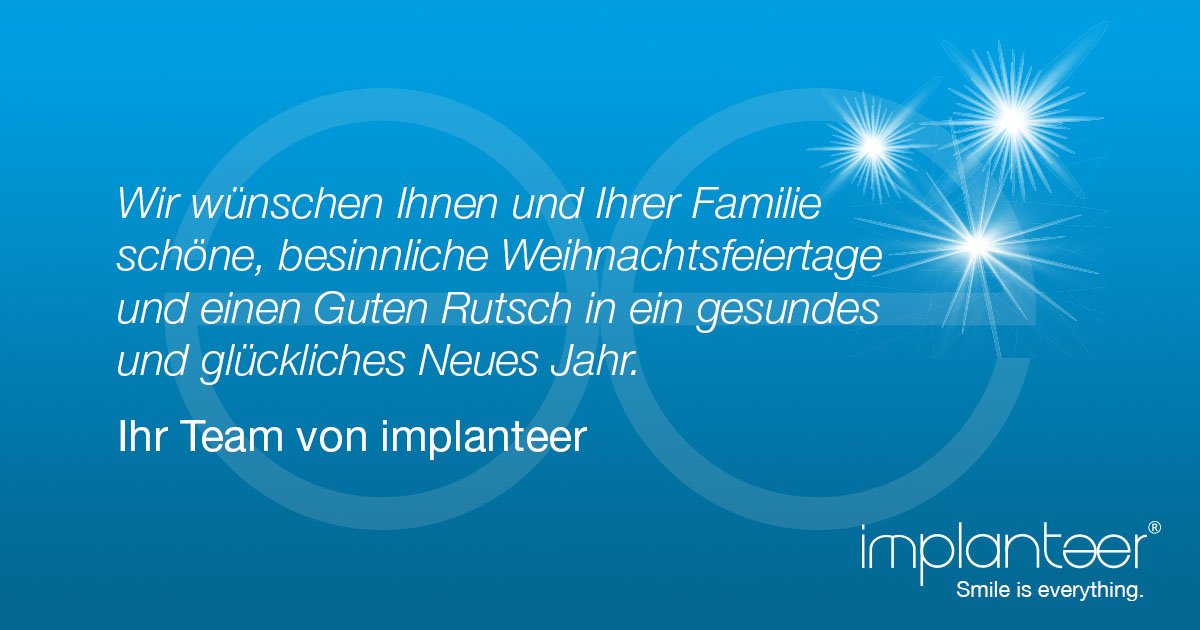 Implanteer's tweet photo. Das Team Implanteer wünscht Euch frohe Weihnachten! 🎄 🎅🏽 🎁 https://t.co/ByRqOCFDBF