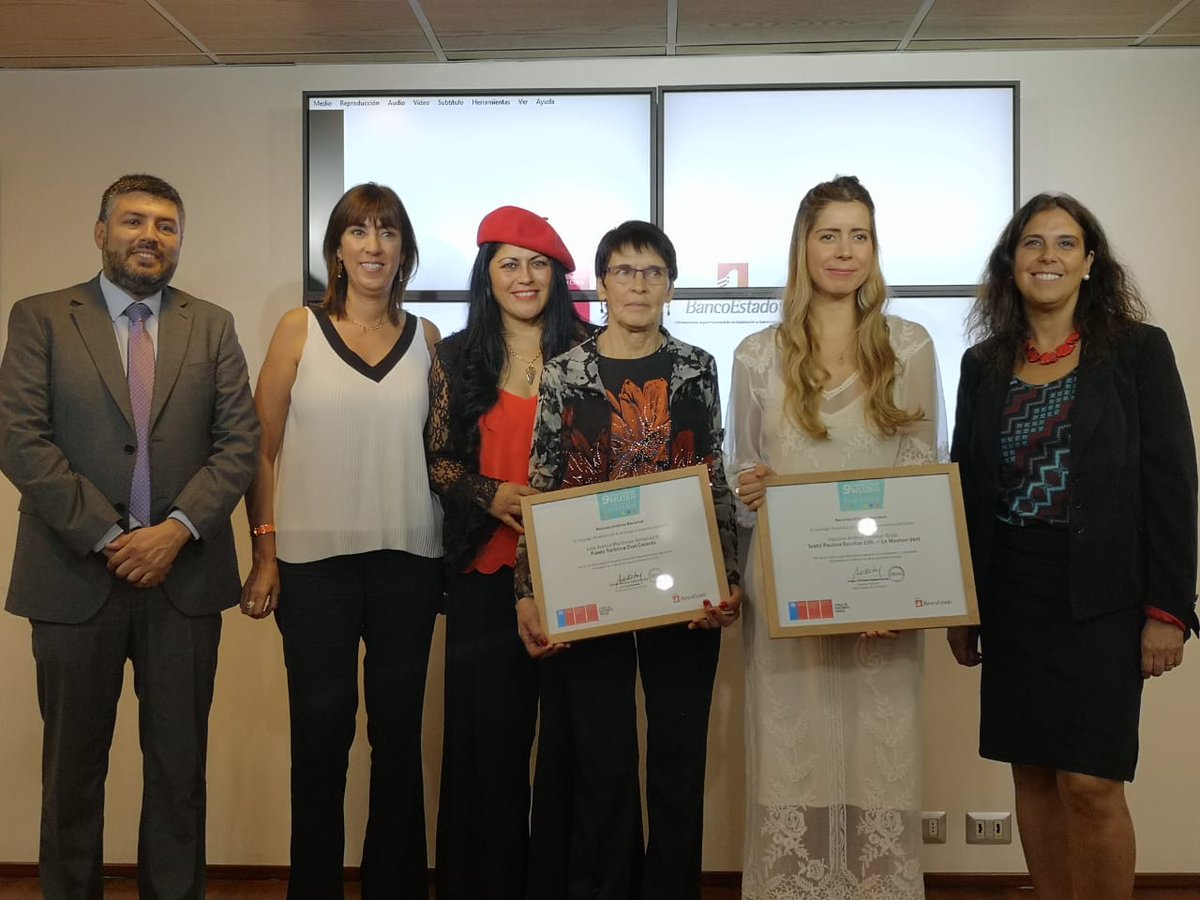 Sernatur's tweet photo. El concurso Mujer Empresaria Turística ha visibilizado los emprendimientos femeninos y su importancia en el desarrollo del turismo en #Chile. Este año felicitamos a Lida Mardones y Paulina Escobar, ganadoras de la novena versión de este certamen #MET2018 https://t.co/eQmOmfUoHh