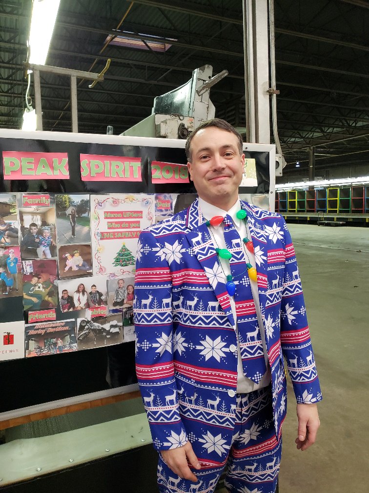 Akron is showing Holiday Spirit !!!!!