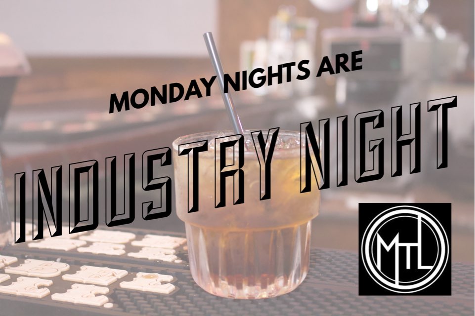 We make Monday’s Better with our Industry Night! If you’re in the Industry, Ask for your VIP Card to Receive Special Discounts Every Monday! 

#vip #industrynight #monday #specials #drinks #food #greattimes #downtownriverside