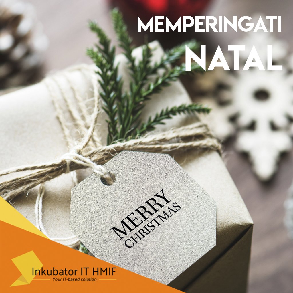 [Selamat Hari Natal]

"Karena begitu besar kasih Allah akan dunia ini, sehingga Ia telah mengaruniakan Anak-Nya yang tunggal, supaya setiap orang yang percaya kepada-Nya tidak binasa, melainkan beroleh hidup yang kekal"

Selamat Hari Natal.