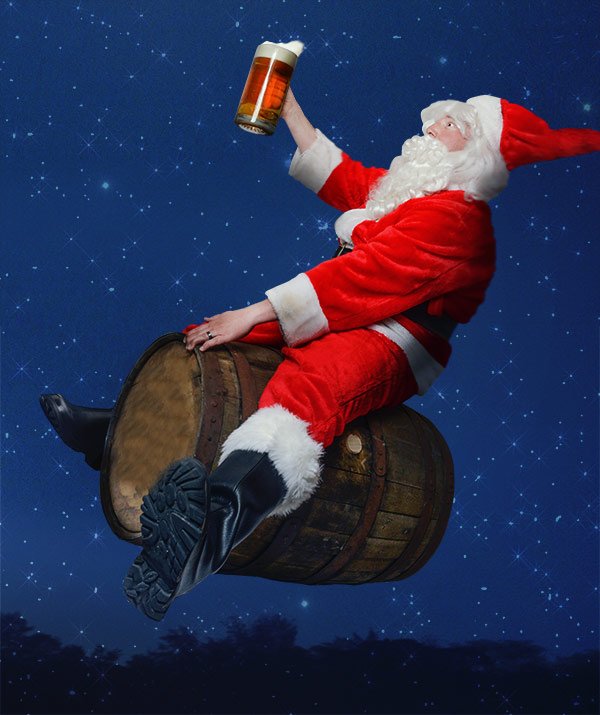 therealaletrail's tweet photo. He's on his way! May your Christmas be merry 🍺 https://t.co/uG1cDZKtmI