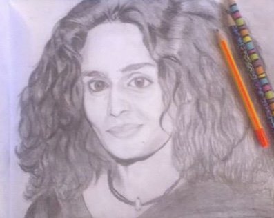 Bobby Dar  Arundhati Roy My pencils Drawing for Sale  Facebook