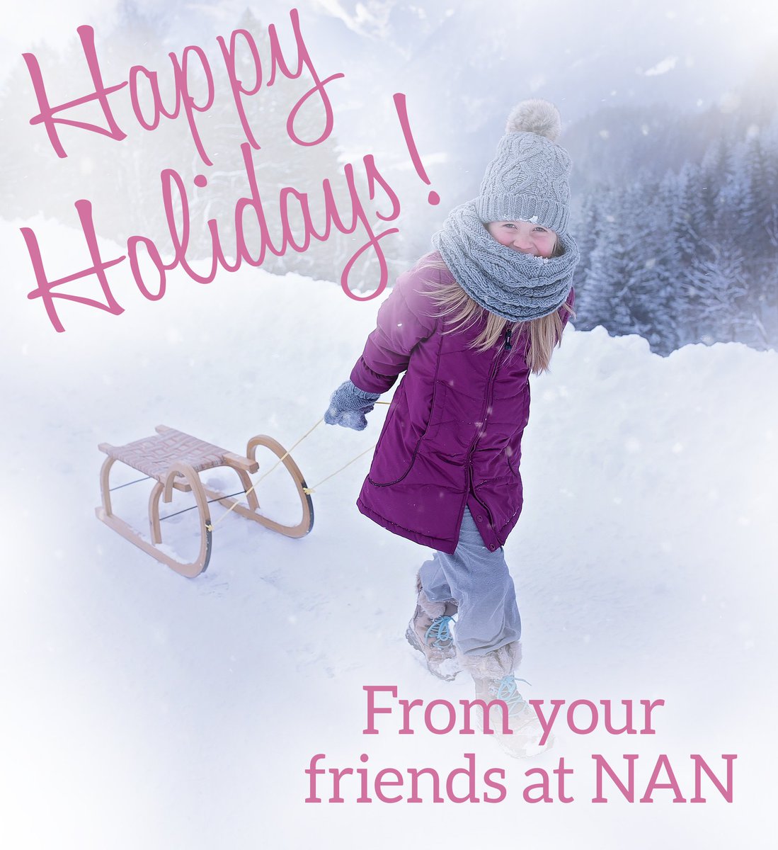 nankindca's tweet photo. From all of us at the Nanny Angel Network, we wish you a safe and happy holiday season, and a wonderful new year!
#HappyHolidays #Holidays #NewYear #2019 #Winter #Celebrate #NAN #NannyAngelNetwork https://t.co/QxsPM4MddX