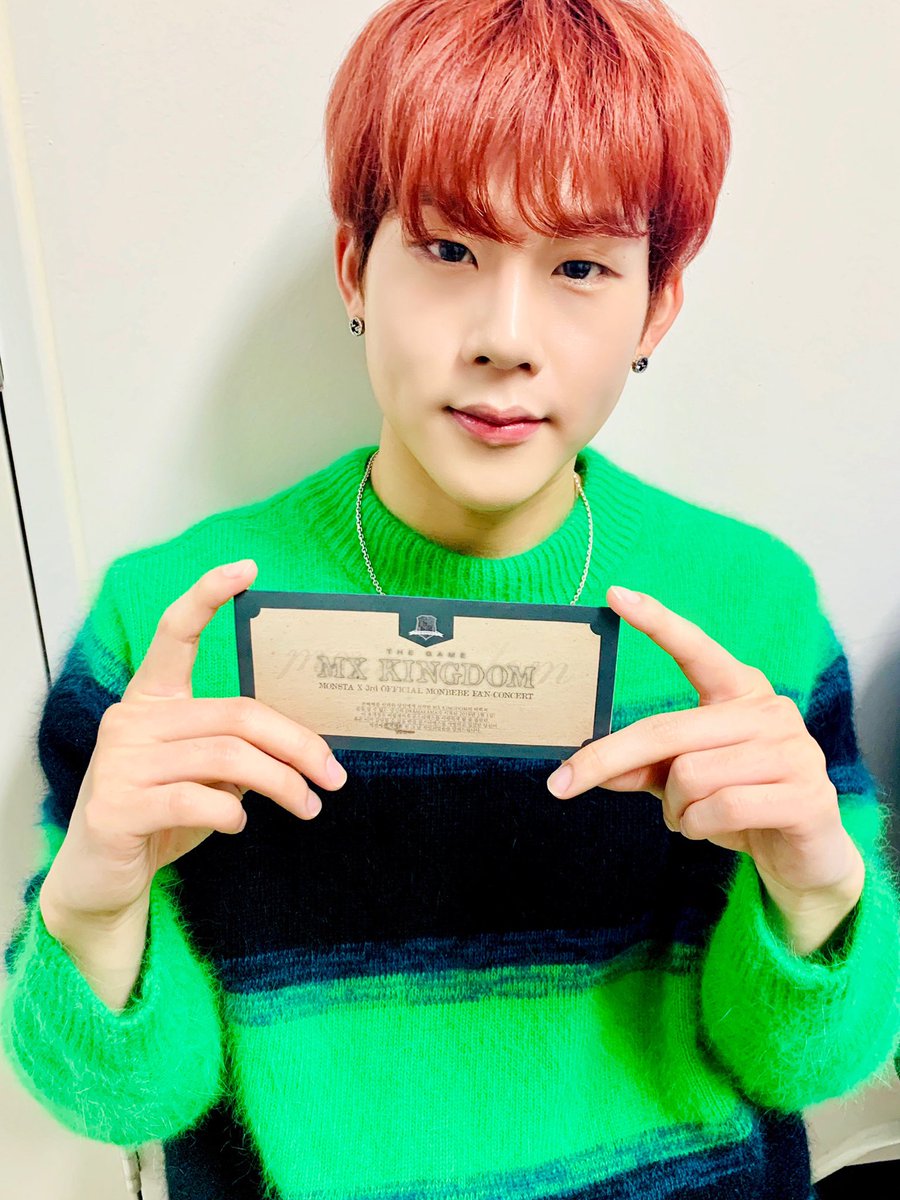MONSTAX_FR's tweet photo. 190105 #MONSTAX
#FAN_CON avec #MONBEBE
#Monbebe allons pique niquer ! πΉπ°
<#THE_GAME: #MX_KINGDOM>
Les invitations sont arrivΓ©es pour Monsta X aussi ?! π€
Le jour approche !
On se voit au pique nique Monbebes β€οΈ
#HYUNGWON #JOOHEON
#Monbebe3rdGen #picnic https://t.co/H35PtlvM2D