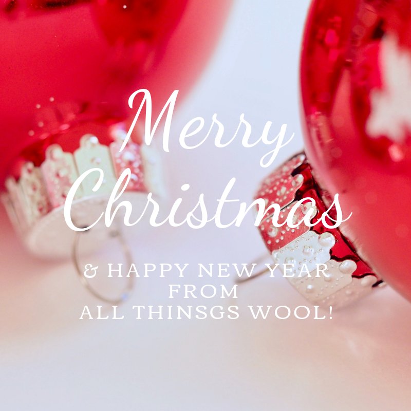 allthingswool18's tweet photo. Merry Christmas everyone! A HUGE Thank You to all my customers, suppliers, friends & family for all the support & friendship over the last 12 months! I couldn't do it without you! I can't wait until 2019! #allthingswool #keepyarnonourstreets #thankyou @soult @KornflakeStew https://t.co/DcLnRDLBcD